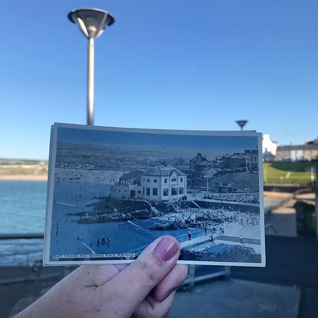 Not much has changed at the Arcadia in Portrush since this vintage postcard was printed!