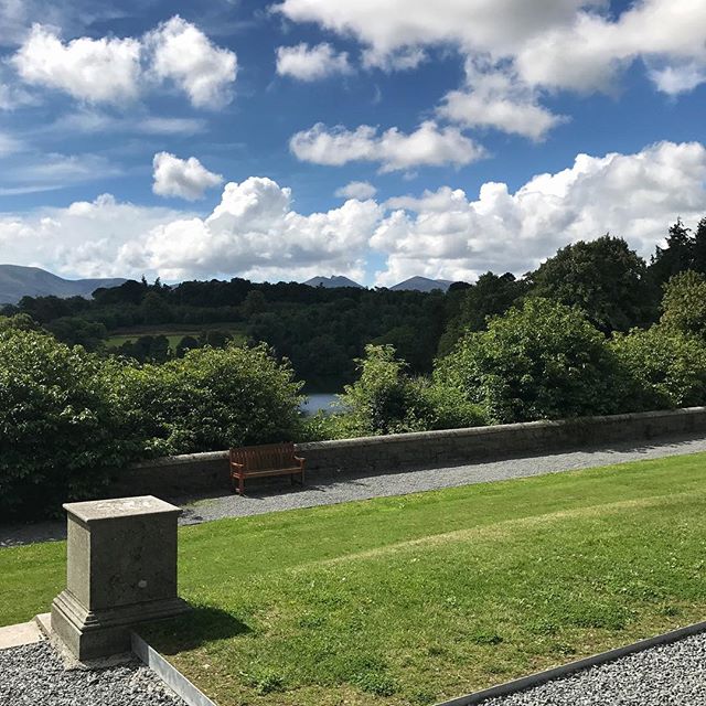 Love the view from Castlewellan Castle