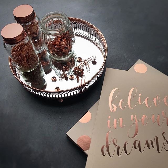 Believe in your dreams….or at least in pretty notebooks