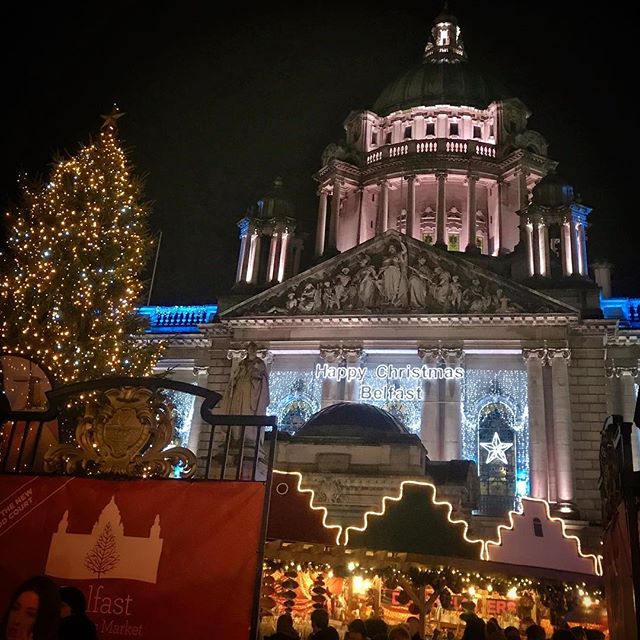 Lovely evening with some instagrammer friends at the Belfast Christmas Market