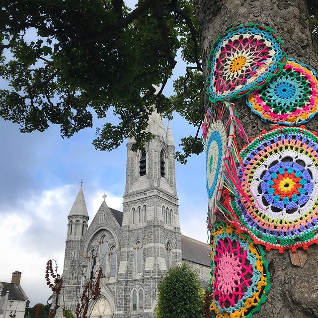 Colourful Castlewellan….. loved all the crazy crochet in Castlewellan yesterday!