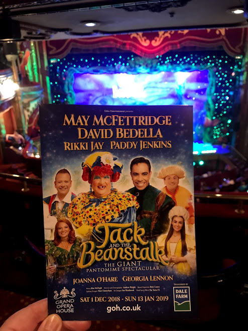 Panto at The Grand Opera House, Belfast – Jack and the Beanstalk…. a review