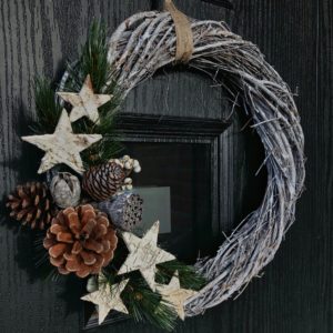 star winter wreath