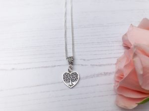 tree and heart pendant by janmary