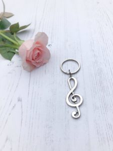 large music keyring by Janmary