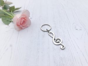 large music keyring by janmary
