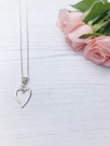 modern heart 2 necklace janmary
