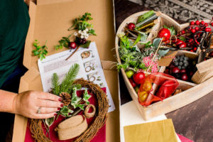 christmas red wreath kit janmary