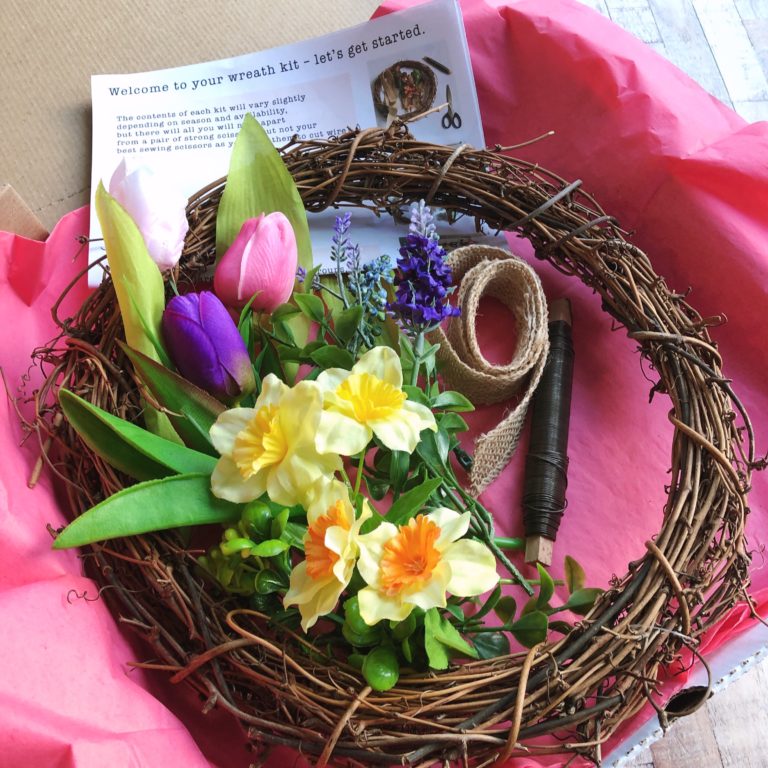 Make Your Own Wreath Kit Spring Wreath