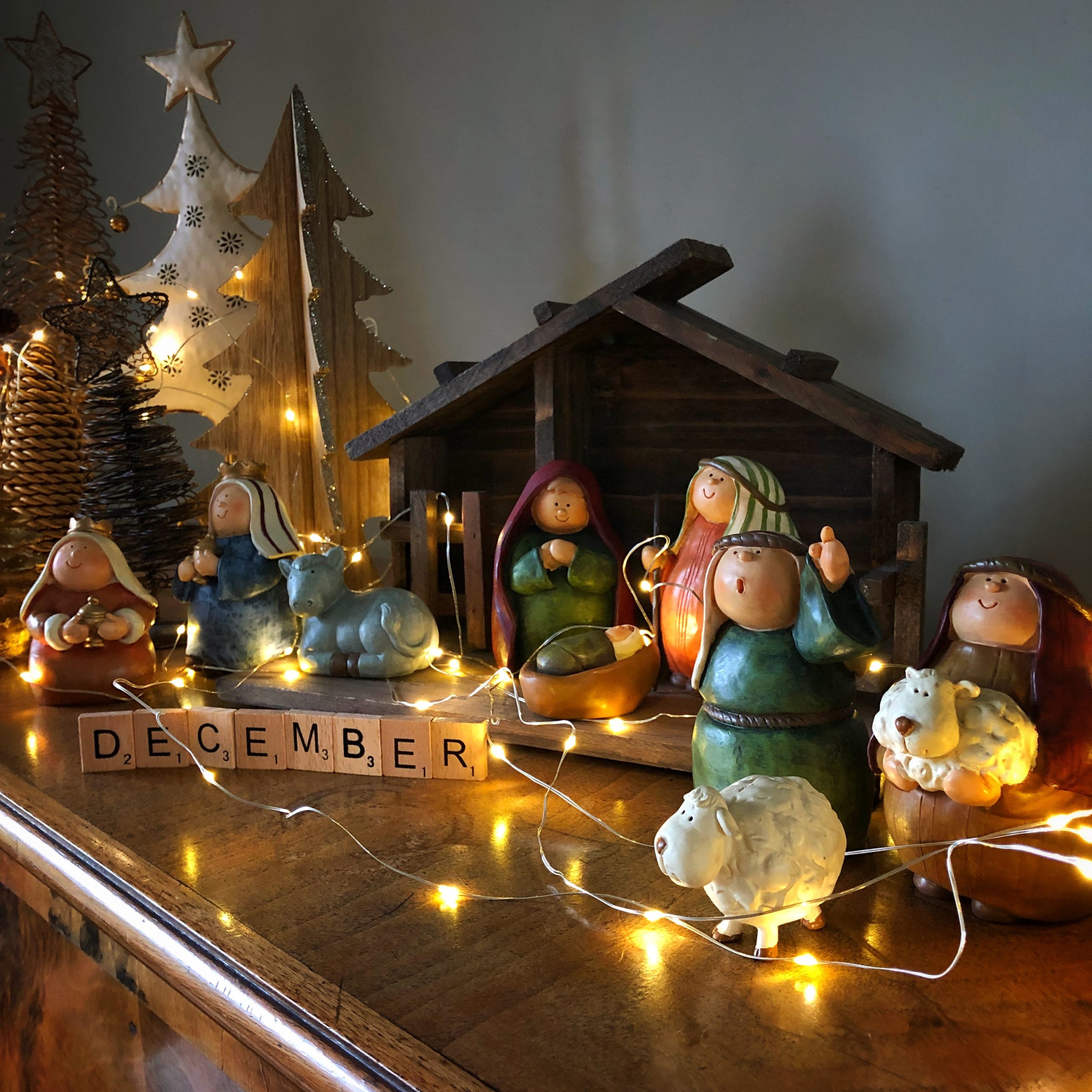 On the first day of December ….. a favourite Christmas Nativity