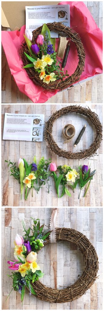 janmary make your own spring wreath kit 