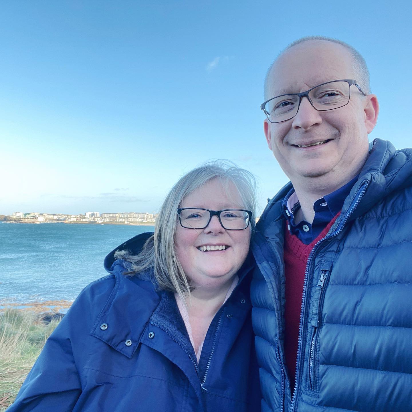 Welcoming in the New Year with a blustery walk by the sea in Portrush. Wishing you the best for 2022 x