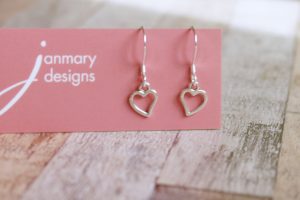 janmary beloved heart earrings