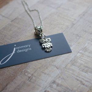 janmary wise owl necklace