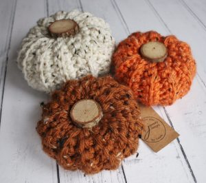 trio crochet pumpkins janmary