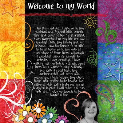 Welcome to my world – again
